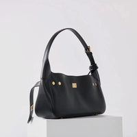 2026 Belt Buckle Tote Bags For Women Cowhide Luxury Designer Hot Hobo Bags INS Fashion Street Rectangular Ring Padlock Handbags