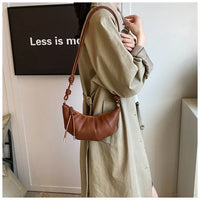 Designer Luxury Dumpling Bags Women 2025 New High Quality Fashion Underarm Bags Vintage Casual Shoulder Crossbody Bags Women