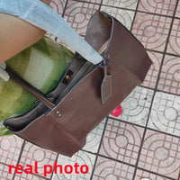 Fashion Ruched Women big Handbags Designer PU Leather Shoulder Bag High Quality Crossbody Bags Women Bucket Bag Female Clutch