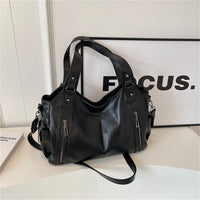 Winter Female Handbag Large Capacity Shoulder Bags Big Tote Bag Ladies Soft Leather Hobos Messenger Bags Women Shopper Bag Sac