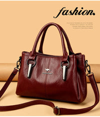 High Quality Cow Leather Ladies Handbags Fashion Luxury Female Messenger Tote Bags Women Genuine Leather Shoulder Crossbody Sac