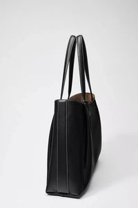 Fashion Ruched Women big Handbags Designer PU Leather Shoulder Bag High Quality Crossbody Bags Women Bucket Bag Female Clutch