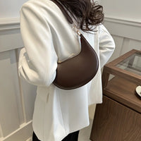 Women's Bag Shoulder Bags Women Moon-shaped Baseball NEW Fashion Luxury Women's Single Shoulder Bag