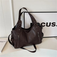 Winter Female Handbag Large Capacity Shoulder Bags Big Tote Bag Ladies Soft Leather Hobos Messenger Bags Women Shopper Bag Sac