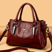 High Quality Cow Leather Ladies Handbags Fashion Luxury Female Messenger Tote Bags Women Genuine Leather Shoulder Crossbody Sac
