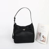 2026 Belt Buckle Tote Bags For Women Cowhide Luxury Designer Hot Hobo Bags INS Fashion Street Rectangular Ring Padlock Handbags