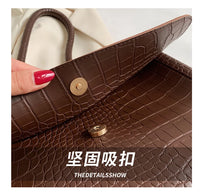 PU Leather Tote Bags Women Fashion Simple Bolsos Vintage Ladies Large Handbags Luxury Streetwear Shoulder Bag Niche Office Lady